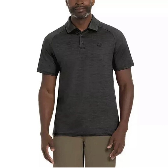 Hurley Other - Hurley Dark Grey Black Performance Polo Shirt